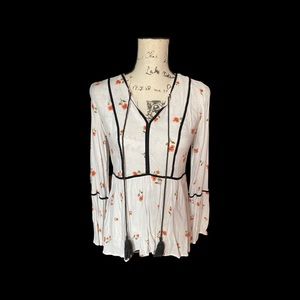 Tudor Style Peasant Top (XS)